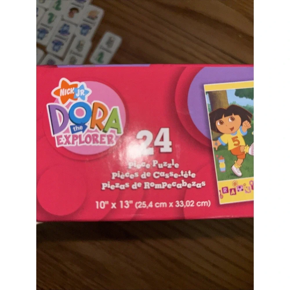 DORA the EXPLORER  2005 Open‎ Dominos 27 Piece Game, 24 Piece Puzzle NEW